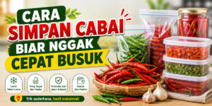 cara tepat simpan cabai