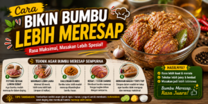 cara bikin bumbu lebih meresap ke dalam daging dan sayuran